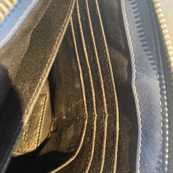 Saint Laurent YSL monogram wristlet, quilted pouch wallet - Picture 6 of 7